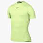 Nike M Np Df Tight Top Ss - lt liquid lime/black