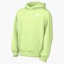 Nike K Nsw Club Flc Hdy Lbr - lt liquid lime/white