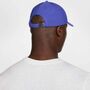 Nike U Nk Df Club Cap S Cb Mtfut L - lapis/metallic silver