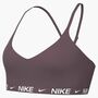 Nike W Nk Df Indy Lgt Spt Bra - tattoo/tattoo/white