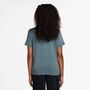 Nike K Nsw Tee Emb Futura Lbr - mineral slate