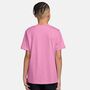 Nike K Nsw Tee Emb Futura Lbr - lt magenta