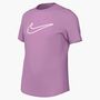 Nike G Nk Df One Std Ss Top Hbr - lt magenta/white