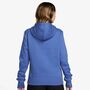 Nike W Nsw Phnx Flc Std Po Hoodie - lt medium blue/sail
