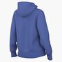 Nike W Nsw Phnx Flc Std Po Hoodie - lt medium blue/sail