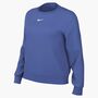 Nike W Nsw Phnx Flc Std Crew - lt medium blue/sail