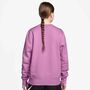 Nike W Nsw Phnx Flc Std Crew - lt magenta/sail