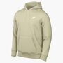 Nike M Nk Club Ft Po Hoodie - lt khaki/lt khaki/white