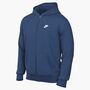 Nike M Nk Club Ft Fz Hoodie - court blue/court blue/white