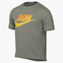 Nike M Nk Run Energy Miler Ss Top - light army