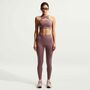 Nike W Nk Df Unvrsa Hr 7/8 Tght Pkt - tattoo/tattoo/burgundy crush