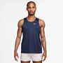 Nike M Nk Dfadv Stride Tank - midnight navy/reflective silv