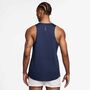 Nike M Nk Dfadv Stride Tank - midnight navy/reflective silv