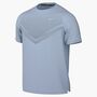 Nike M Nk Dfadv Stride Ss Top - lt armory blue/reflective silv