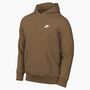 Nike M Nk Club Bb Po Hoodie - ale brown/ale brown/white