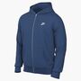 Nike M Nk Club Bb Fz Hoodie - court blue/court blue/lt khaki