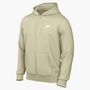 Nike M Nk Club Bb Fz Hoodie - lt khaki/lt khaki/white