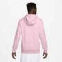 Nike M Nk Club Bb Fz Hoodie - pink foam/pink foam/white