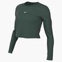 Nike W Nsw Nk Chll Knt Ls Crp - fir/white