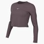 Nike W Nsw Nk Chll Knt Ls Crp - tattoo/white