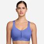 Nike W Nk Indy Hs Zip Bra - sapphire