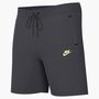 Nike B Nsw Tch Flc Short - Pd - anthracite/lt liquid lime