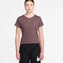 Nike W Nsw Rib  Tght Ss Tee - tattoo