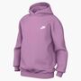Nike G Nsw Club Flc Ovrszd Po Hdy - lt magenta/lt magenta/white