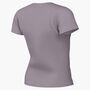 Nike W Nk One Fttd Ss Top - lt violet ore/white