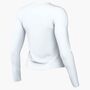 Nike W Nk One Df Fttd Ls Top - white/black