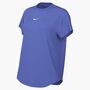 Nike W Nk One Relaxed Df Ss Top - sapphire/white