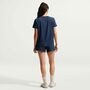 Nike W Nk One Df Mr 3In Br Short - midnight navy/white