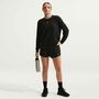 Nike W Nk One Df Mr 3In Br Short - black/white