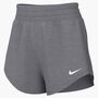 Nike W Nk One Df Mr 3In Br Short - smoke grey/htr/white
