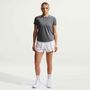 Nike W Nk One Classic Df Ss Top - smoke grey/htr/white