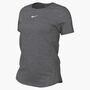 Nike W Nk One Classic Df Ss Top - smoke grey/htr/white