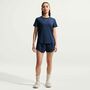 Nike W Nk One Classic Df Ss Top - midnight navy/white