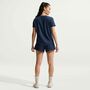 Nike W Nk One Classic Df Ss Top - midnight navy/white
