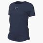 Nike W Nk One Classic Df Ss Top - midnight navy/white