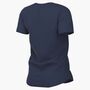 Nike W Nk One Classic Df Ss Top - midnight navy/white