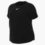 Nike W Nk One Classic Df Ss Top - black/white