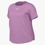 Nike W Nk One Classic Df Ss Top - lt magenta/white
