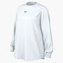 Nike W Nk One Relaxed Df Ls Top - white/black