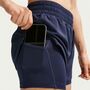Nike W Nk One Df Mr 3In 2N1 Short - midnight navy/white