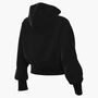 Nike W Nsw Chill Ft Hoody - black/black/sail