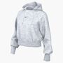 Nike W Nsw Chill Ft Hoody - birch heather/white/black