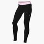 Nike W Np Df 365 Mr Tight Usm - black/pink foam/white