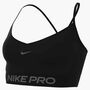 Nike W Np Df Smls Ls Bra - black