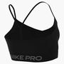 Nike W Np Df Smls Ls Bra - black
