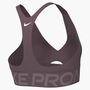Nike W Np Df Sculpt Ms Bra - tattoo/taupe grey/white